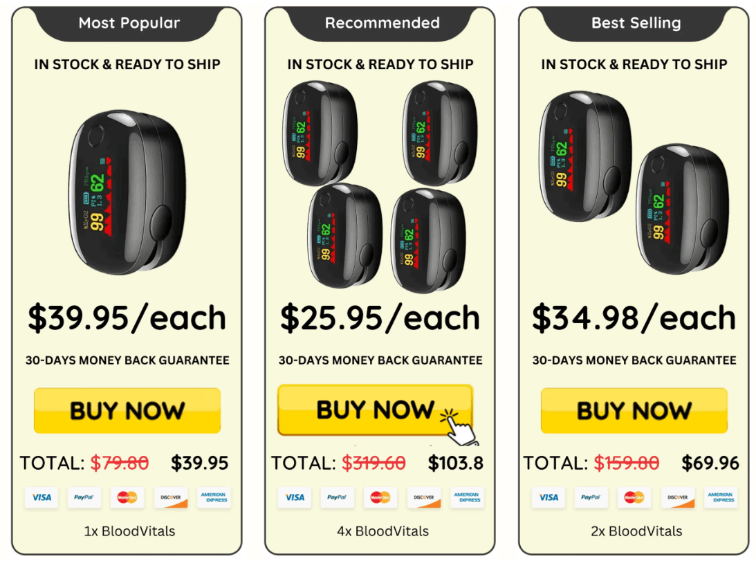 Blood Vitals Buy